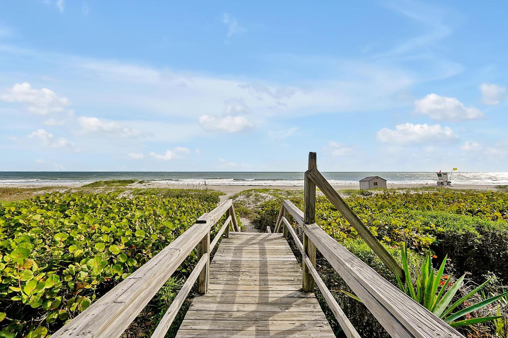 Direct Oceanfront Condo With Amazing Views Near Cocoa Beach Eksteriør billede